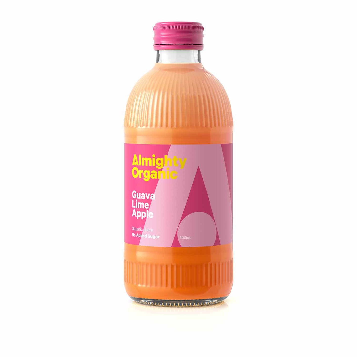 Almighty Juice Guava Lime Apple Bottle - pack of 12