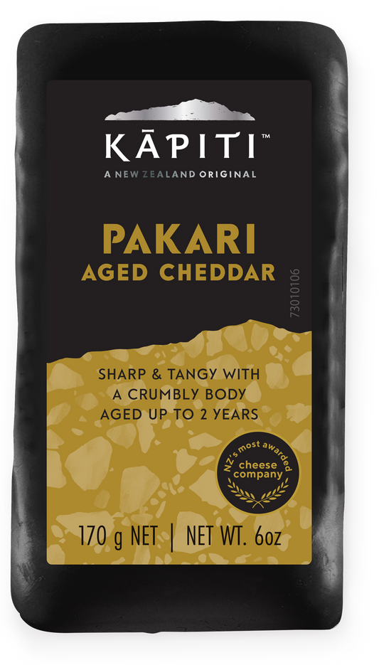 Kapiti Pakari Aged Cheddar Cheese 170g