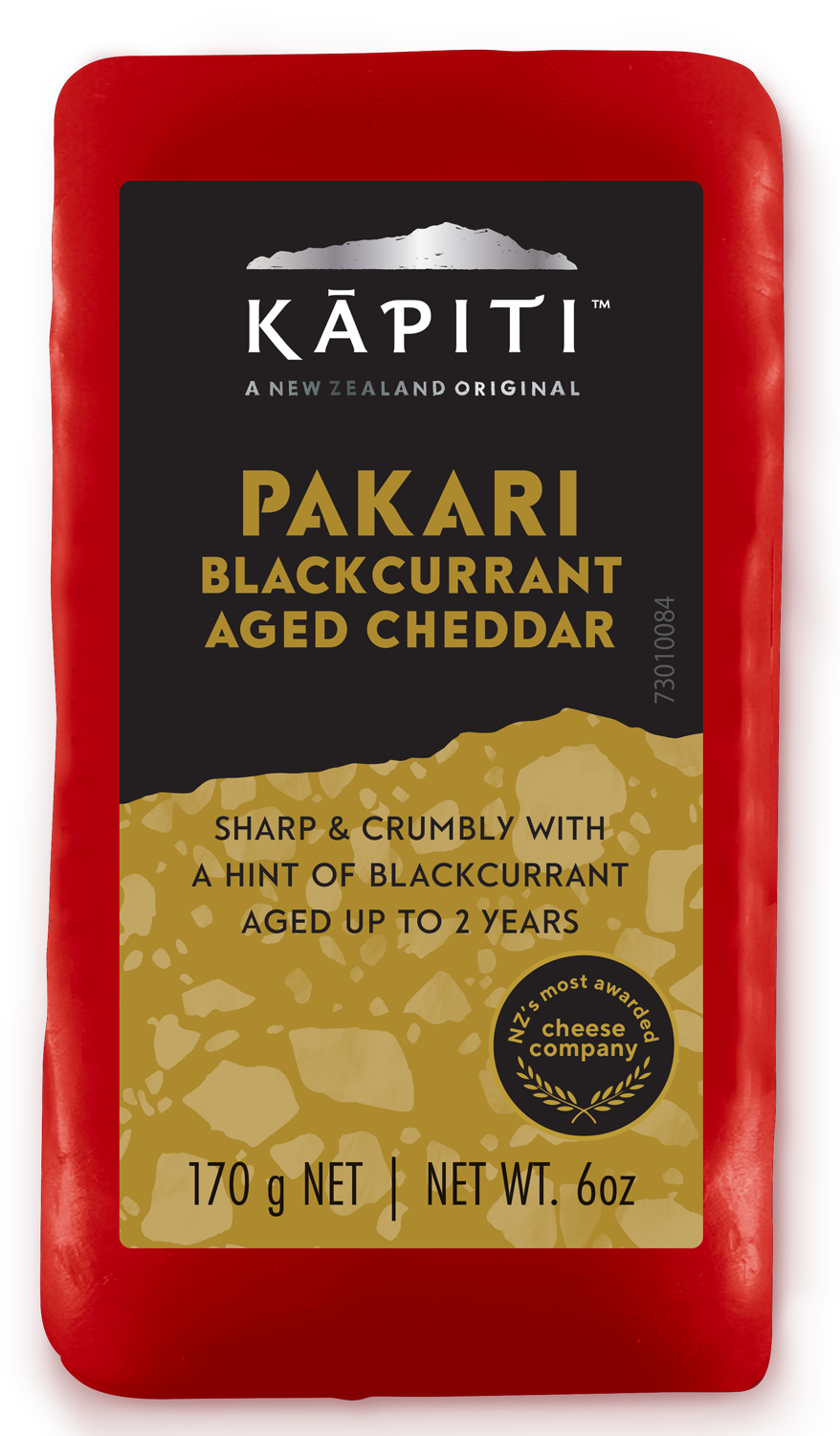 Kapiti Pakari Blackcurrant Aged Cheddar Cheese 170g