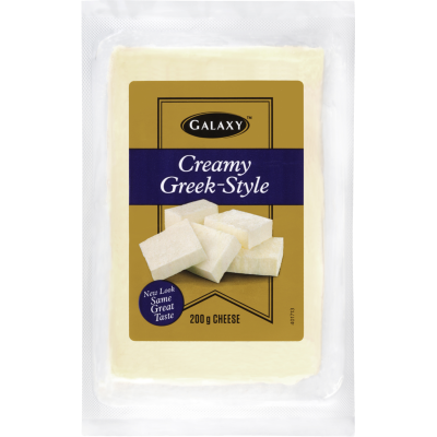 Galaxy Creamy Greek-Style Feta Cheese 200g