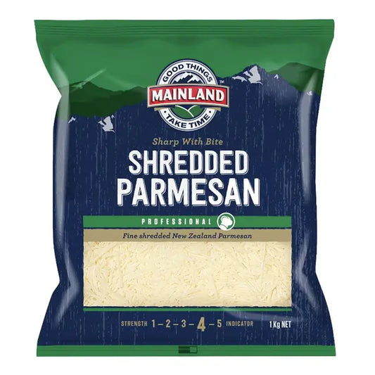 Mainland Shredded Parmesan Cheese 1 kg