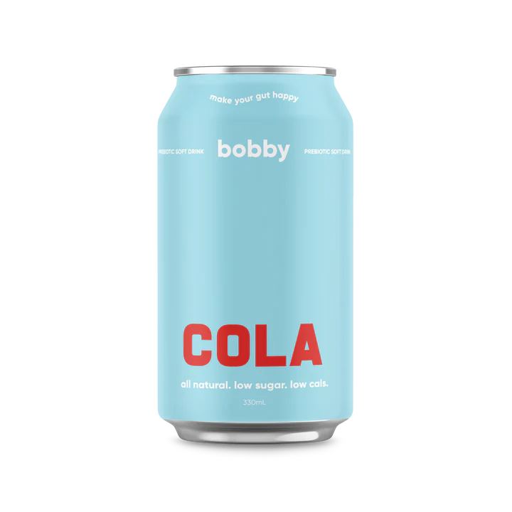 Bobby Cola 330ml 12pack - Prebiotic Soda