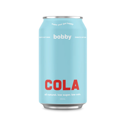 Bobby Cola 330ml 12pack - Prebiotic Soda