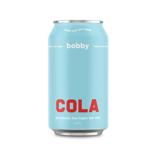 Bobby Cola 330ml 12pack - Prebiotic Soda