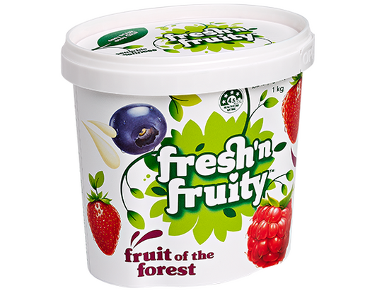 Fresh'n Fruity Yoghurt Fruit of the Forest 1kg tub