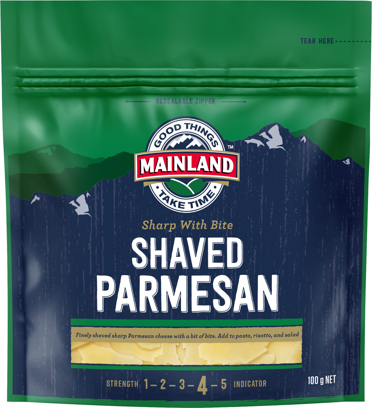 Mainland Shaved Parmesan Cheese 1 kg