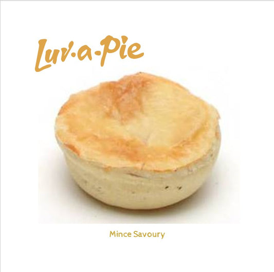 Luv a Pie Mini Mince Savoury 48 per box - frozen -