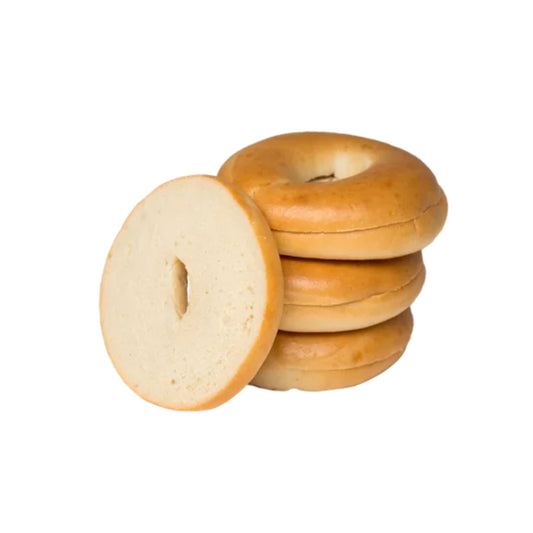 Cottage Lane Plain Sliced 90gr Bagels 6pk (frozen)