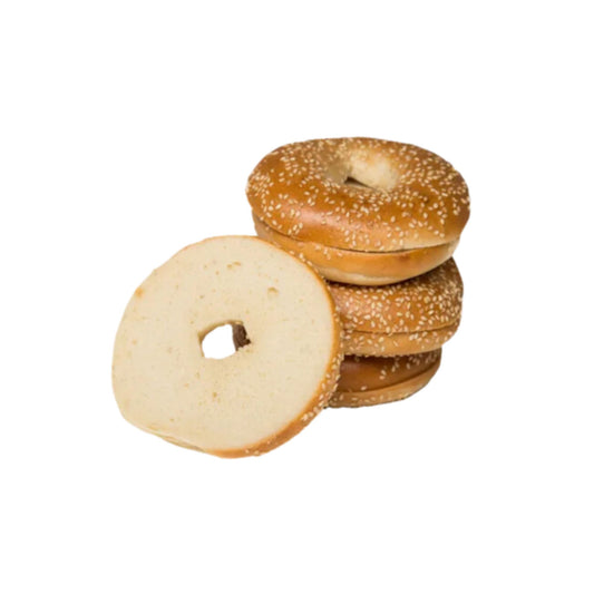 Cottage Lane Sesame Sliced 90gr Bagels 6pk (frozen)