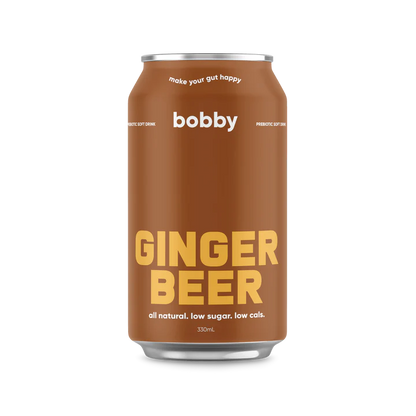 Bobby Ginger Beer 330ml 12pack - Prebiotic