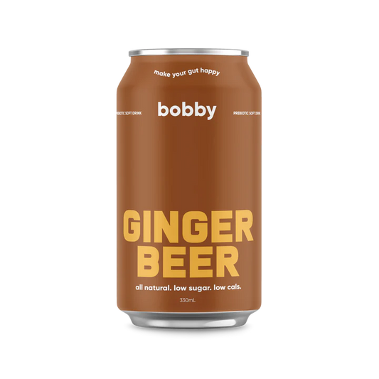 Bobby Ginger Beer 330ml 12pack - Prebiotic