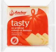 Anchor Processed Cheese Individually Wrapped Tasty Pack 250g